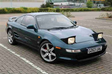 Toyota 1990 Mr2 Gt Turbo T Bar Green Car For Sale