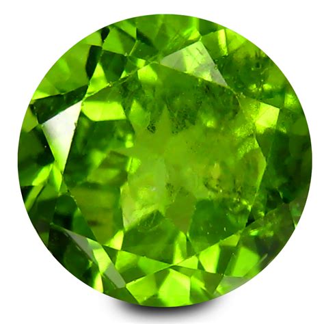 447 Ct Five Star 10 Mm Round Shape Un Heated Green Peridot Natural