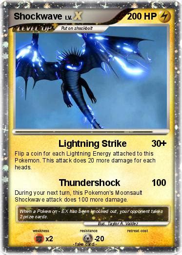 Pokémon Shockwave 106 106 Lightning Strike My Pokemon Card