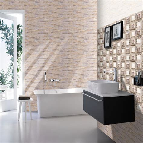 Sourcing guide for decorative bathroom wall tile: Porcelain Tiles Decorative Bathroom Wall Tiles, Rs 160 ...