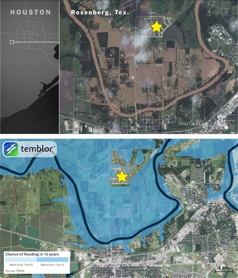 Hurricane Harvey Flooding Extent Revealed Temblor Net