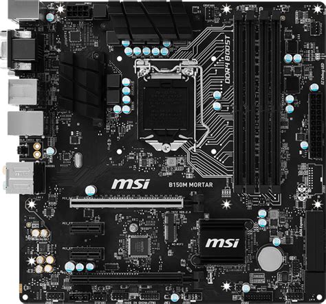 Msi B150m Mortar Motherboard Specifications On Motherboarddb