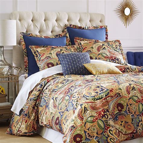 Vibrant Paisley Duvet Cover And Sham Paisley Duvet Bed Linens Luxury