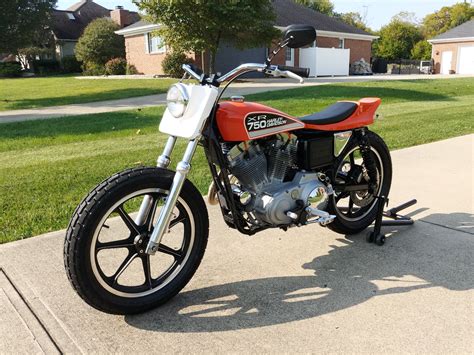 With dealer installed 1200cc kit & low original mileage. 2001 Harley Davidson Sportster Street Tracker Conversion ...