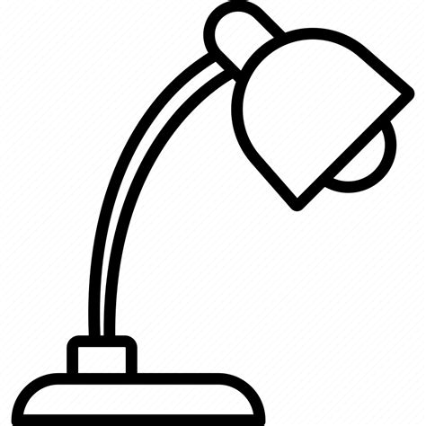 Study Lamp Light School Studylamp Reading Homework Icon