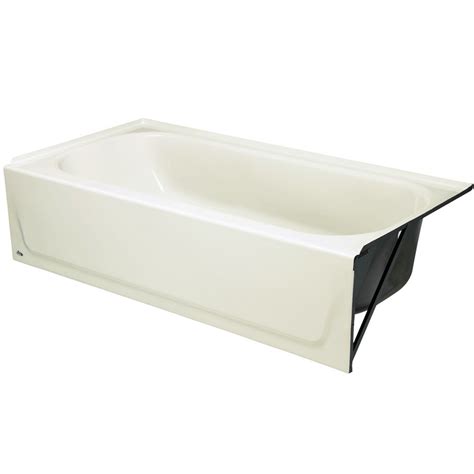 What they lose in depth or width, they make up in while the drain is not included, the price listed on home depot is $759. Bathtubs | The Home Depot Canada