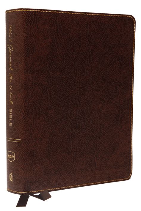 Nkjv Journal The Word Biblelarge Print Brown Bonded Leather
