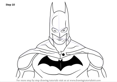 How To Draw Batman Face Batman Step By Step