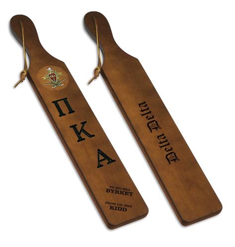 Pi Kappa Alpha Custom Fraternity Paddle Sale 4495 Greek Gear