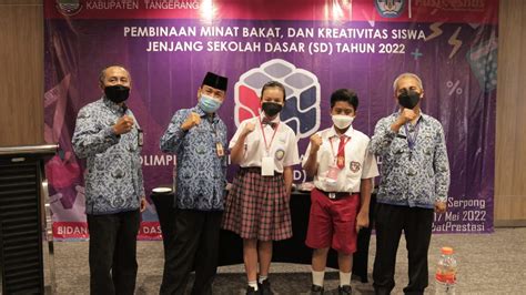 Siswa Sd Di Kabupaten Tangerang Ikut Lomba Olimpiade Sains Nasional Infobanten