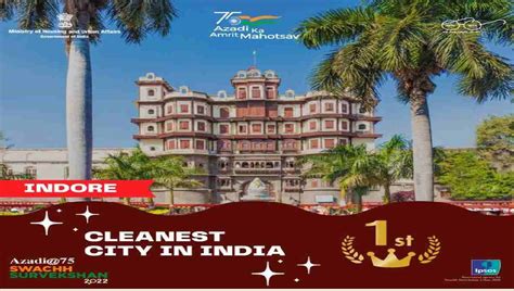 Indore Tops The List Of Cleanest Cities For The 6th Consecutive Time