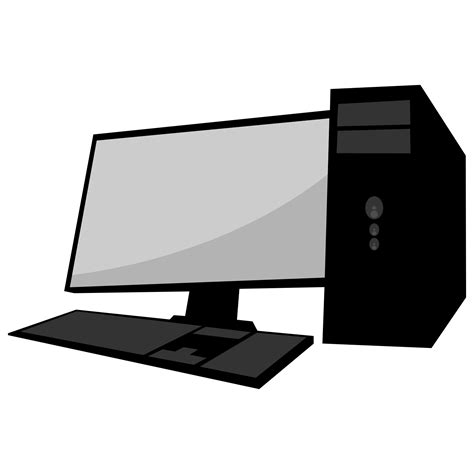 Computer Vector Png At Collection Of Computer Vector