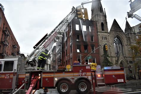 Massive Fire Destroys Historic 128 Year Old Church In Greenwich Village