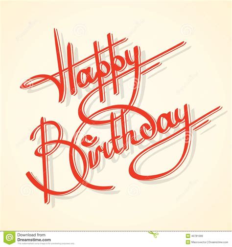 Calligraphy fonts resemble elegant handwriting. 15 Happy Birthday Calligraphy Font Images - Happy Birthday ...