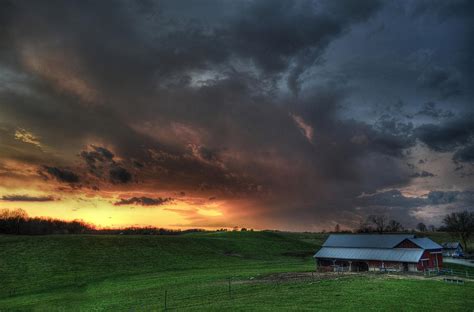 Sunset Storm Photograph By Brian Stevens Fine Art America