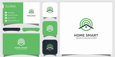 Premium Vector Smart Home Logo Design Modern Simple Premium
