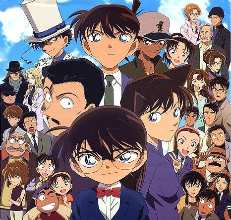 Casts Of Detective Conan Anime Detective H Nh Nh