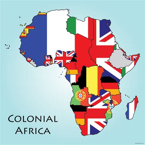 Colonial Africa Map Collection