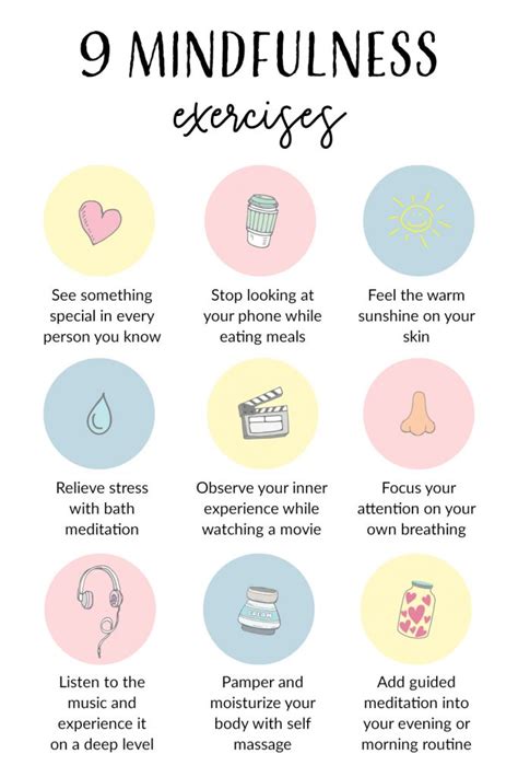 9 Powerful Mindfulness Exercises To Add Into Your Daily Self Care Routine Magda Design