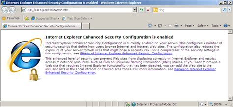 How To Disable Internet Explorer Enhanced Security Configuration Ie