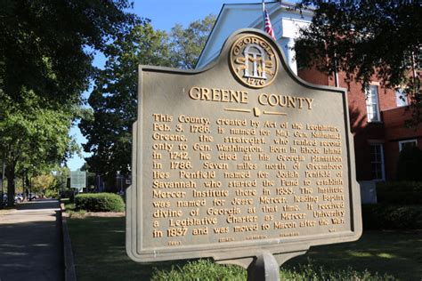Greene County Georgia Historical Society