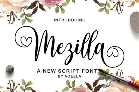 Collection Of 100 Calligraphy Fonts And Scripts Grab Now