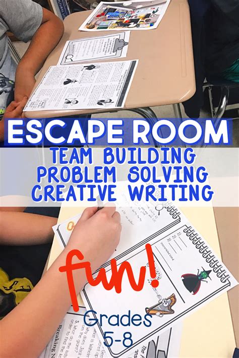 Escape Room Ela Escape The School Comprehension And Writing Activity