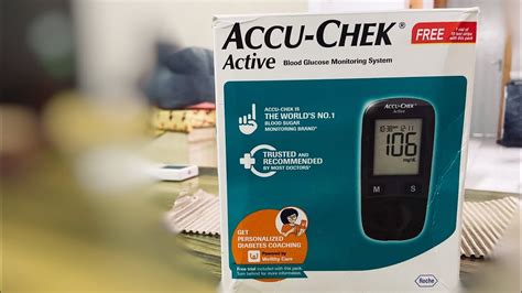 Accu Chek Active Blood Glucose Monitoring System Overview Youtube