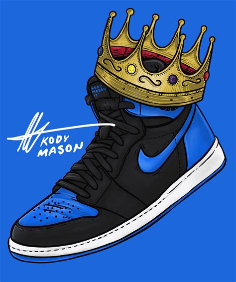 Cartoon Air Jordan 1 Wallpaper Goimages Coast