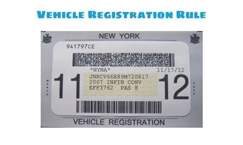 How To Make Sense Out Of Nyc Vehicle Registration Rule