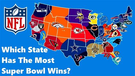 Which State Has The Most Super Bowl Wins Nfl 2020 Youtube