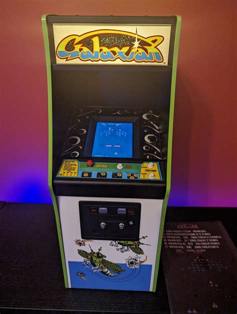 Numskull Quarter Arcade Complete Set Of Galaxian Digdug Galaga Pac Man More Ebay