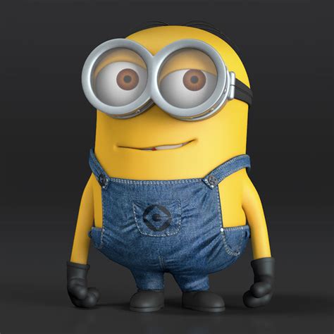 3d Model Minion Character Despicable