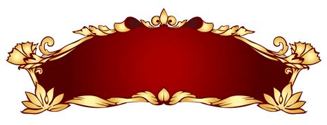 Transparent Red Deco Banner Png Picture Gallery Yopriceville High