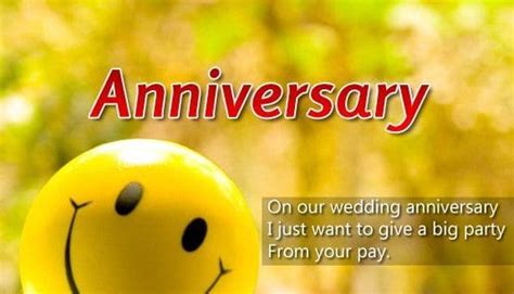 Marriage is one of the most memorable moments of anyon's life. Funny Anniversary Wishes to Husband and Marriage ...