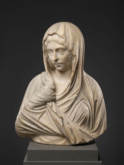 Marble Portrait Bust Of A Woman Roman Severan The Metropolitan