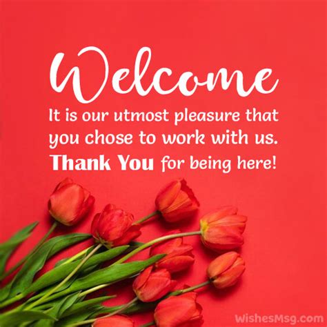 Welcome Message For New Employee Or Team Member Wishesmsg