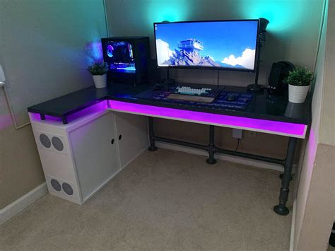 Be sure to subscribe to follow many more setup updates!today i wanted to set down and show you, how you can create a epic stream setup, a insane gaming setup. DIY Computer Desk Ideas #gamingdesk Elite gaming desk ...