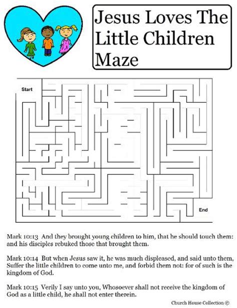 Saint joseph with the child jesus coloring page. Jesus Loves Children Sunday School Lesson