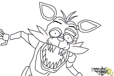 Foxy Five Nights At Freddy Four Coloring Coloring Pages