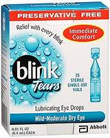 Visine Tears Dry Eye Relief Side Effects