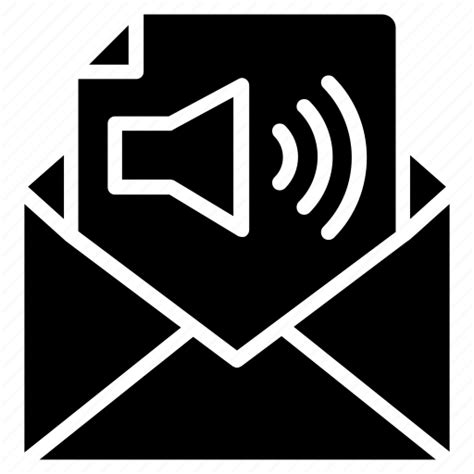 Audio message, voice mail, voice message, voicebank, voicemail to email icon - Download on ...