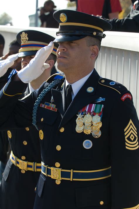 A Us Army Infantry First Sergeant