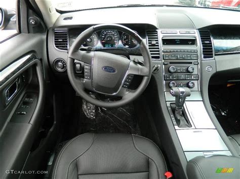 2012 Ford Taurus Limited Charcoal Black Dashboard Photo 58149212