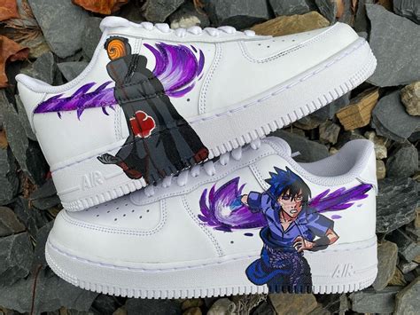 Obito X Sasuke X Madara X Minato Air Force 1 Custom In 2022 Nike Air