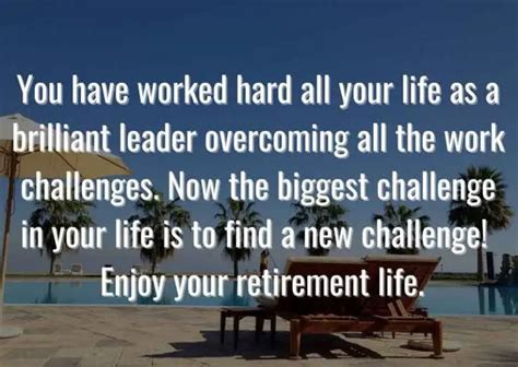 60 Best Retirement Messages For Boss Enjoy Retirement Life