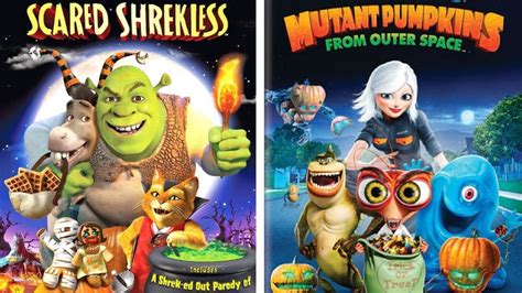 Disney Hocus Pocus Dreamworks Spooky Stories Shrek Monsters Vs Aliens Halloween Blu Ray