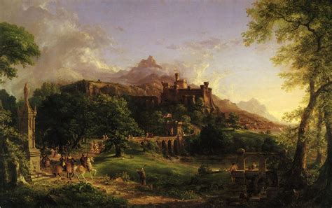 See more ideas about landscape paintings, painting, landscape art. Thomas Cole, Knight, Nature, Landscape, Painting, Artwork ...