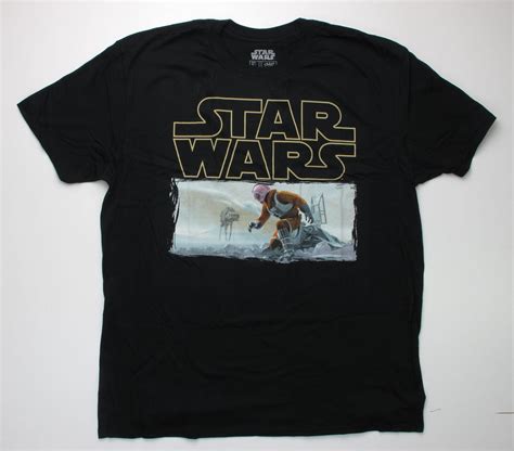 Star Wars Name Luke Skywalker Hoth Scene T Shirt