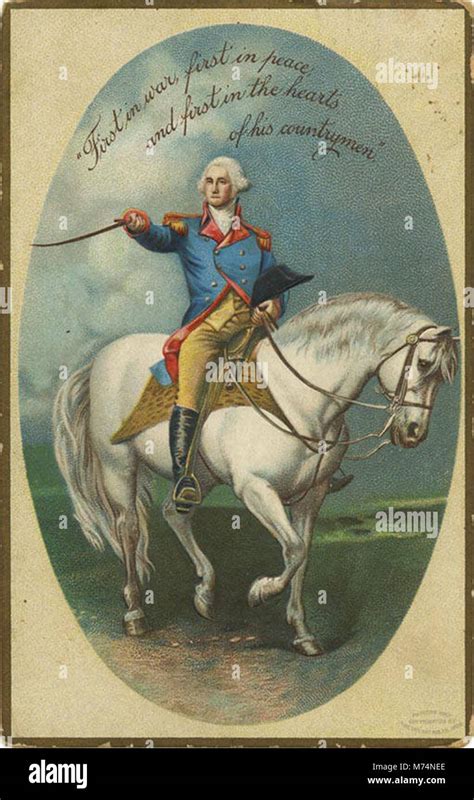 George Washington On His Horse Hi Res Stock Photography And Images Alamy